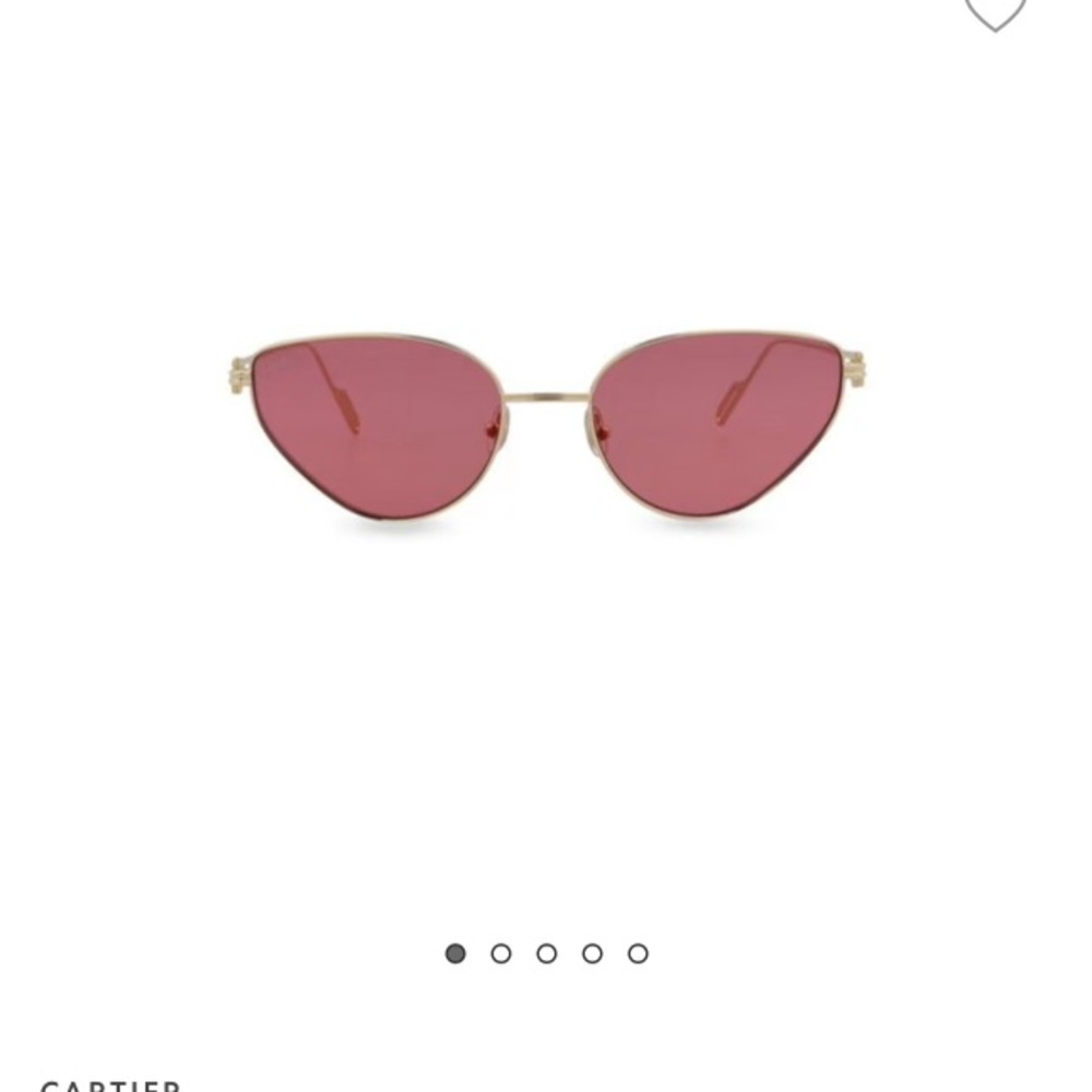 Cartier Pink Sunglasses